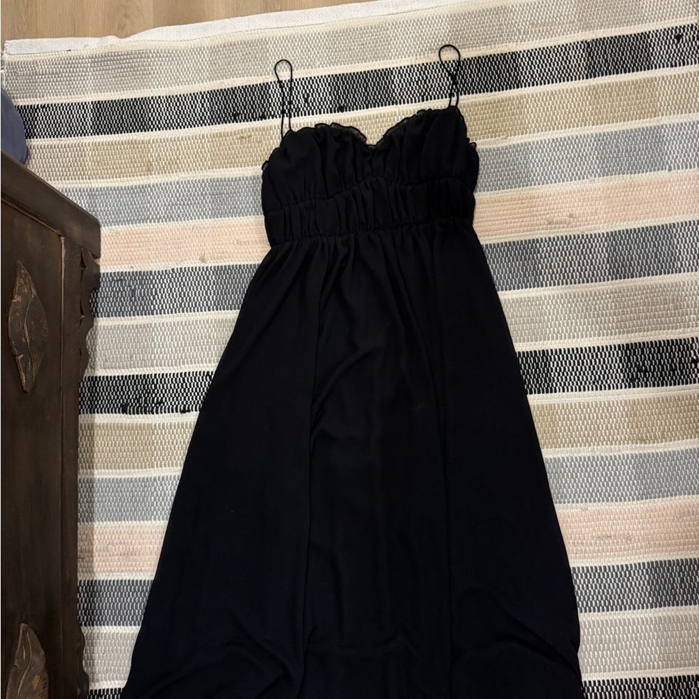 Reformation Black Maxi Dress